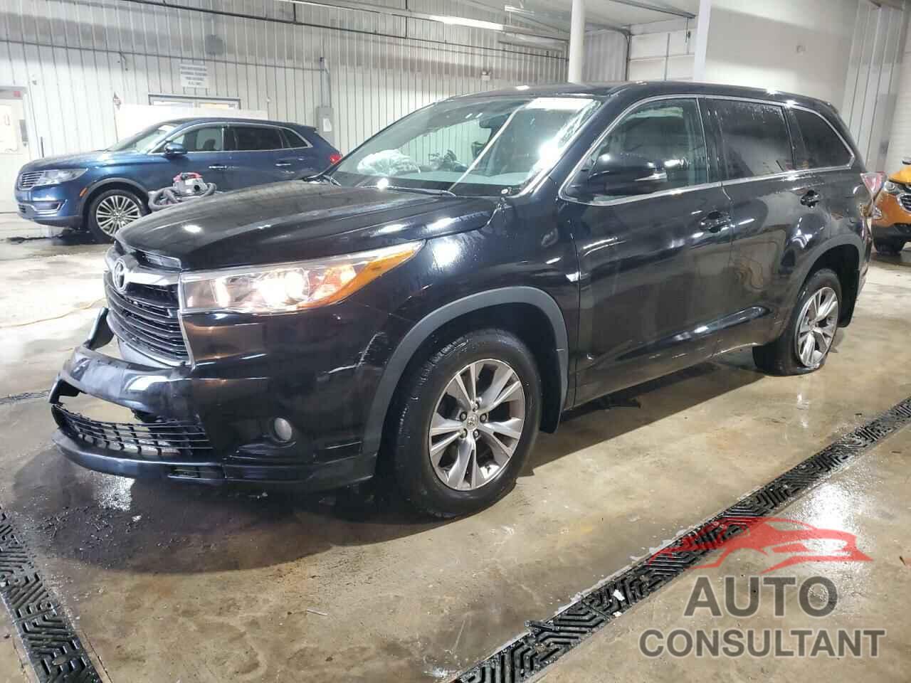 TOYOTA HIGHLANDER 2015 - 5TDBKRFH3FS177023