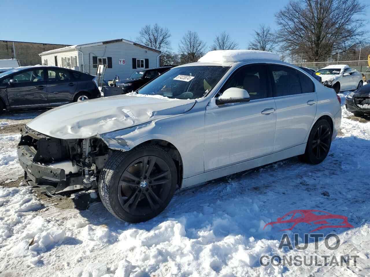 BMW 3 SERIES 2017 - WBA8D9G54HNU61159