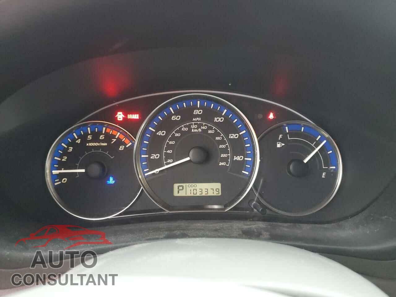 SUBARU FORESTER 2010 - JF2SH6BC2AH776131