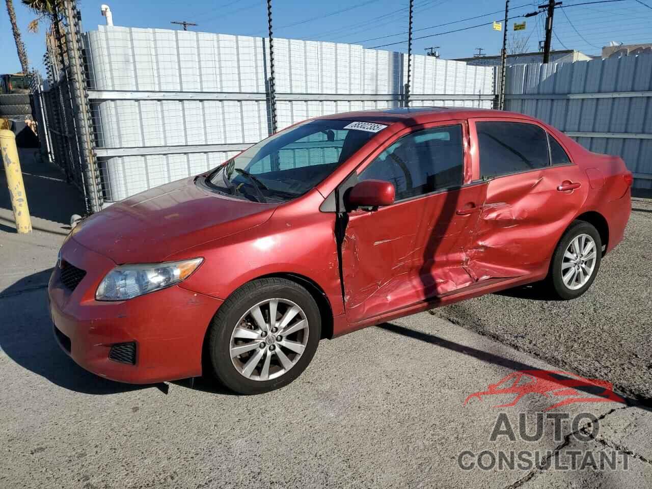 TOYOTA COROLLA 2009 - 1NXBU40EX9Z017339