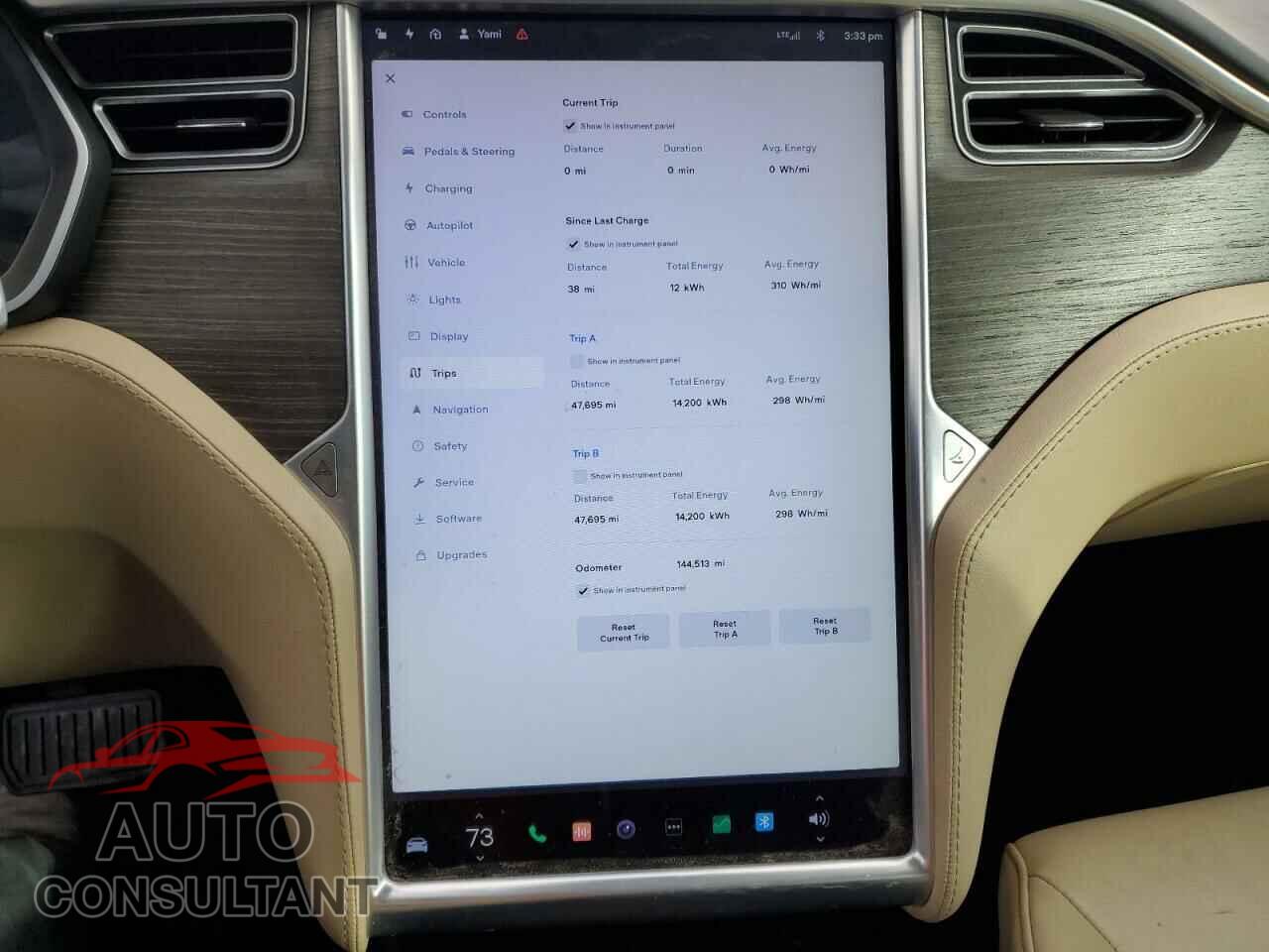 TESLA MODEL S 2015 - 5YJSA1E18FF115906