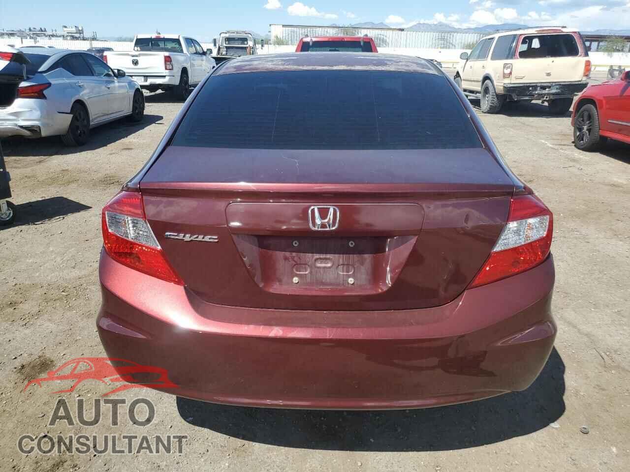 HONDA CIVIC 2012 - 19XFB2F82CE086937