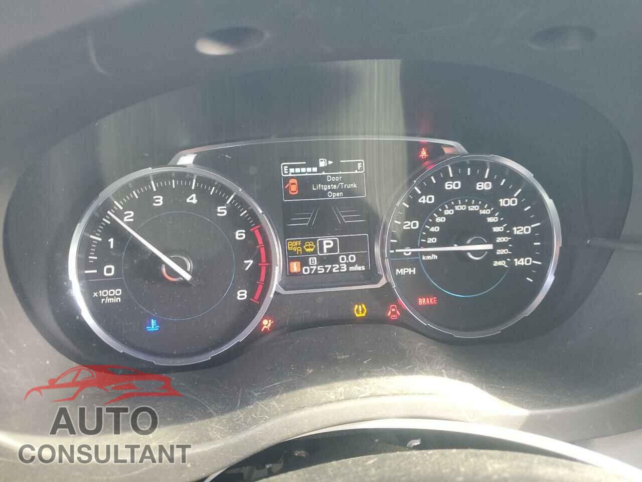 SUBARU FORESTER 2017 - JF2SJAGC6HH512176