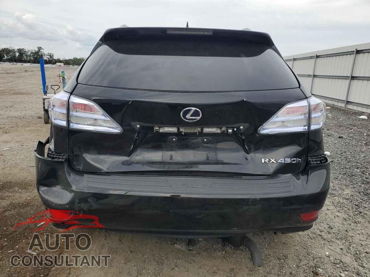 LEXUS RX450 2011 - JTJBC1BA3B2034837