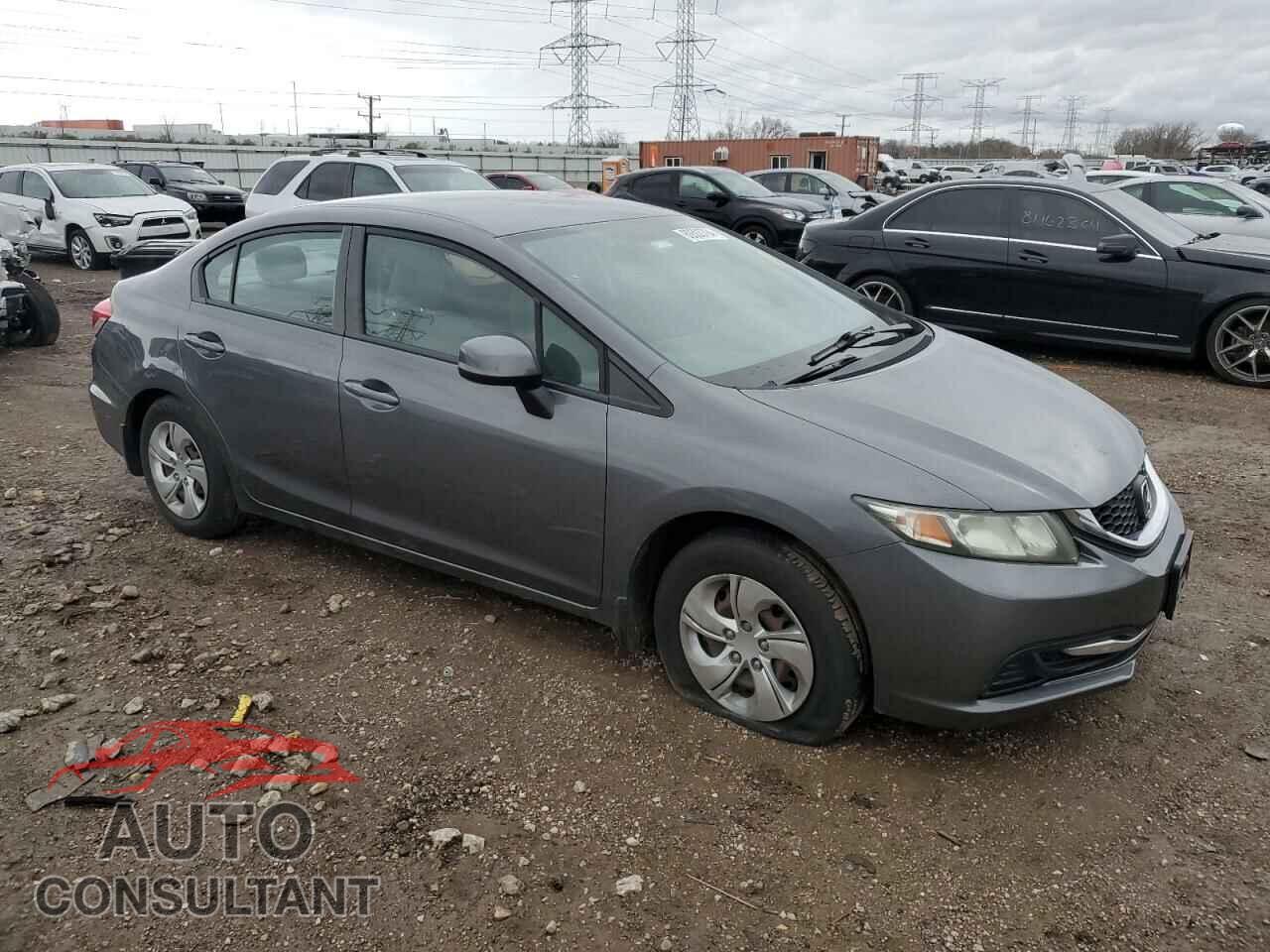 HONDA CIVIC 2013 - 19XFB2F58DE090028