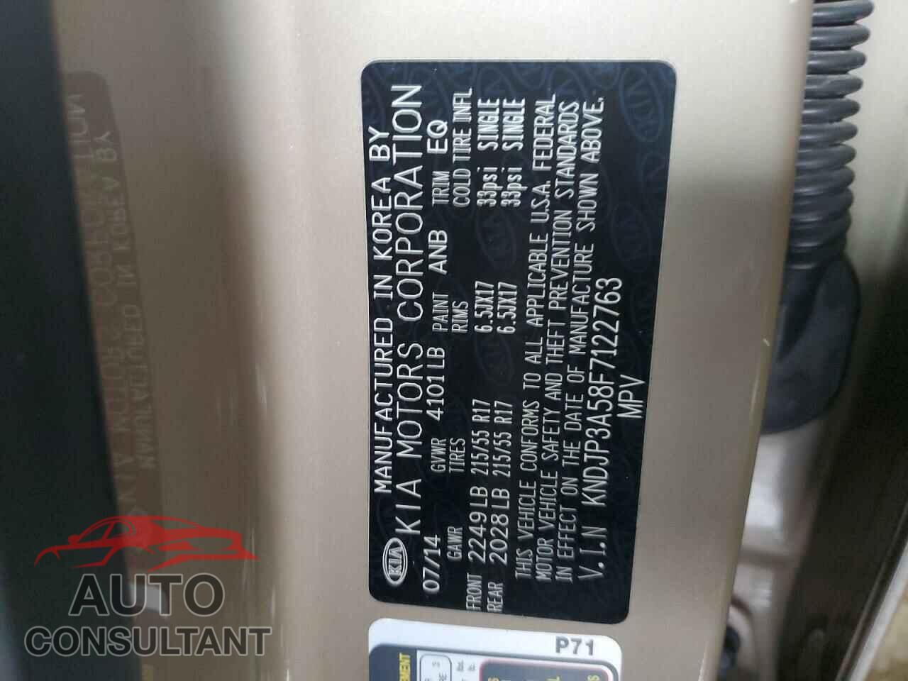 SUBARU OUTBACK 2019 - 4S4BSENC7K3214807