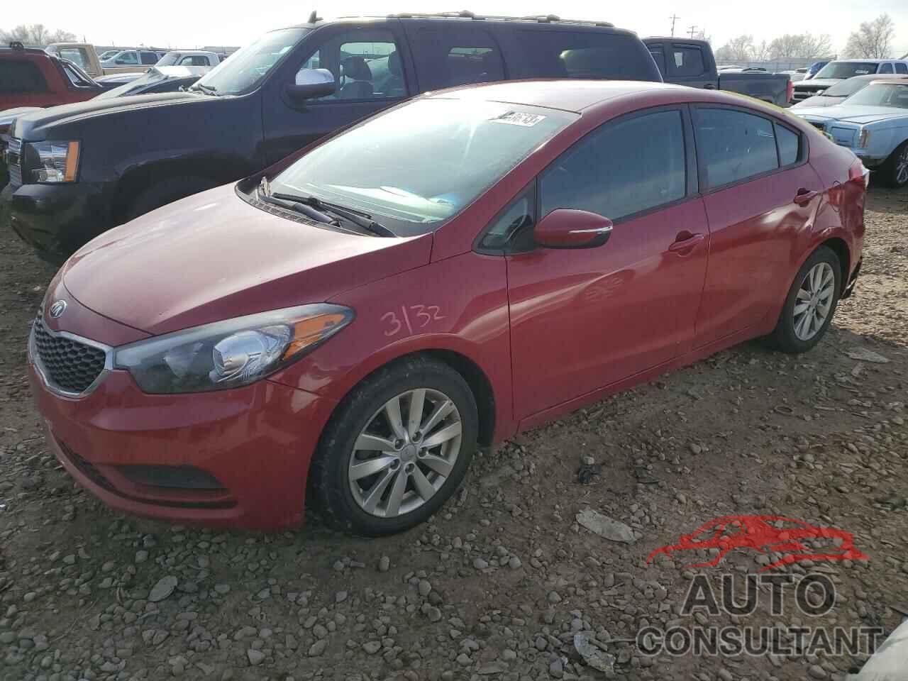 KIA FORTE 2016 - KNAFX4A63G5574800