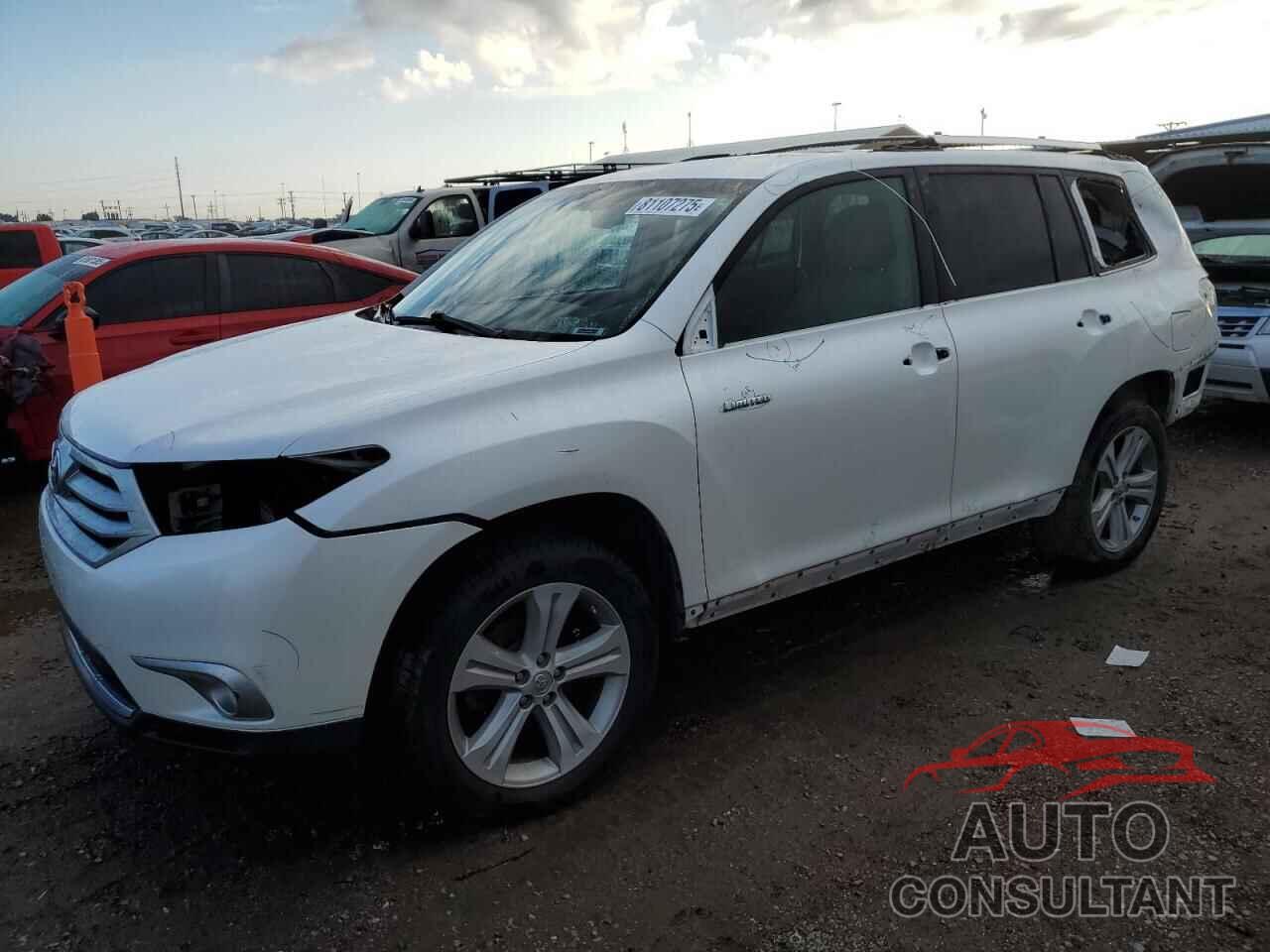 TOYOTA HIGHLANDER 2013 - 5TDDK3EH5DS232091