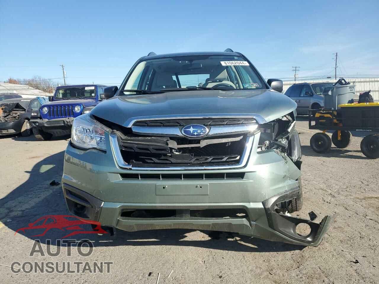SUBARU FORESTER 2018 - JF2SJABC2JH538982