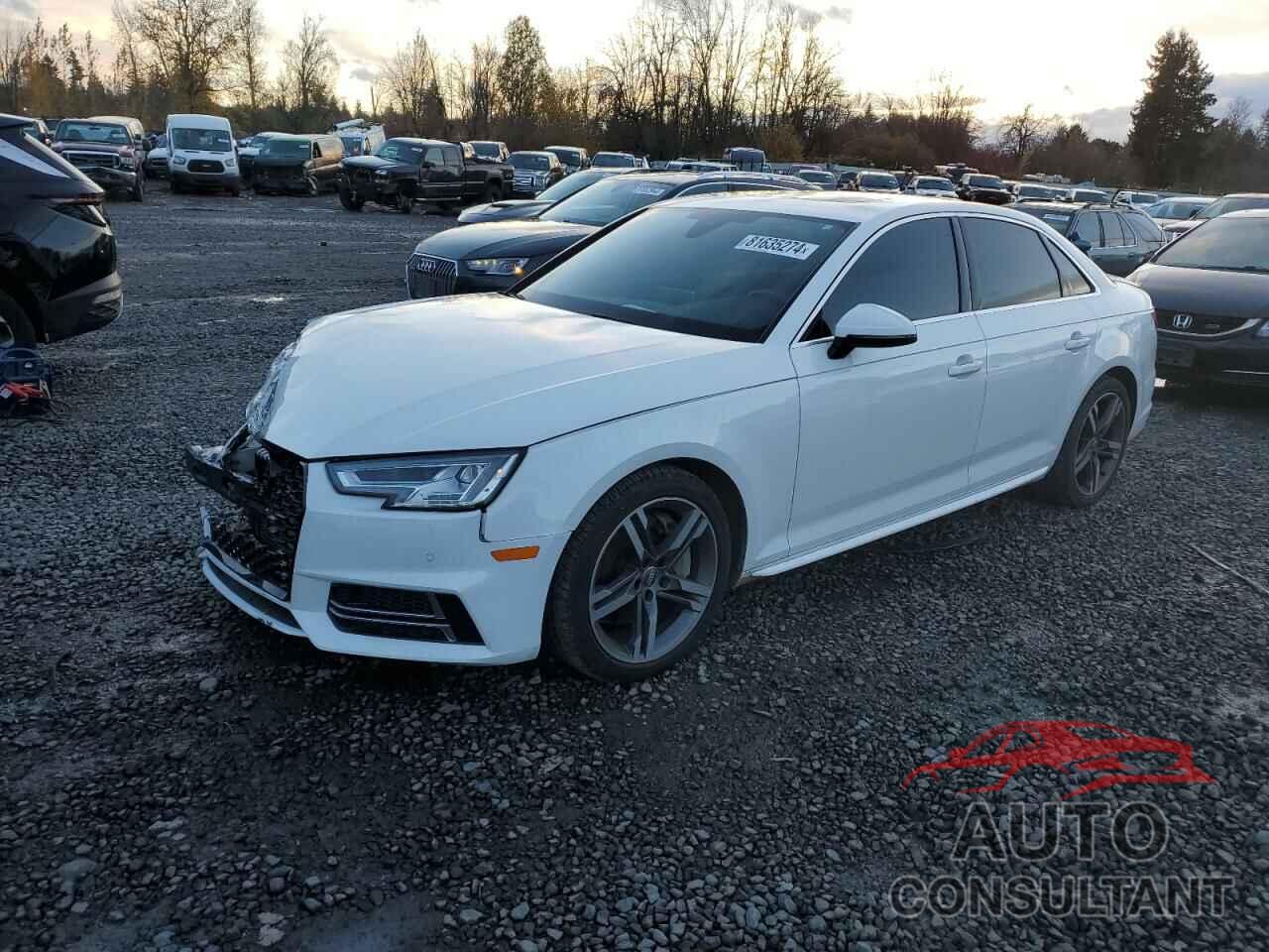 AUDI A4 2018 - WAUENAF44JN018140