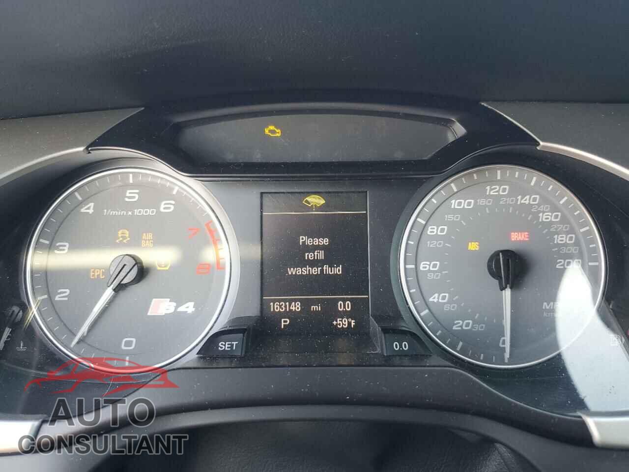 AUDI S4/RS4 2012 - WAUBGAFL1CA019065