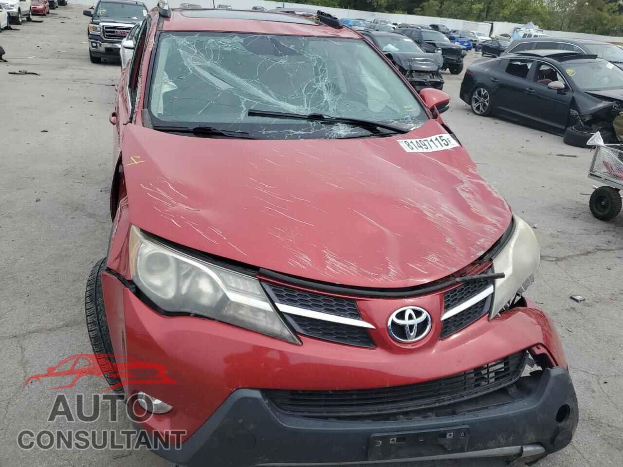 TOYOTA RAV4 2013 - 2T3DFREV7DW009496