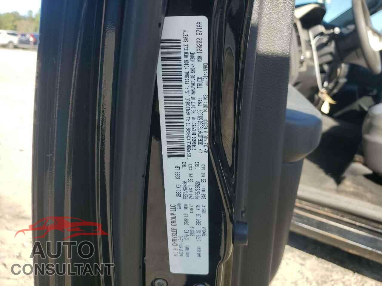 DODGE RAM 1500 2012 - 3C6JD7AT6CG159137