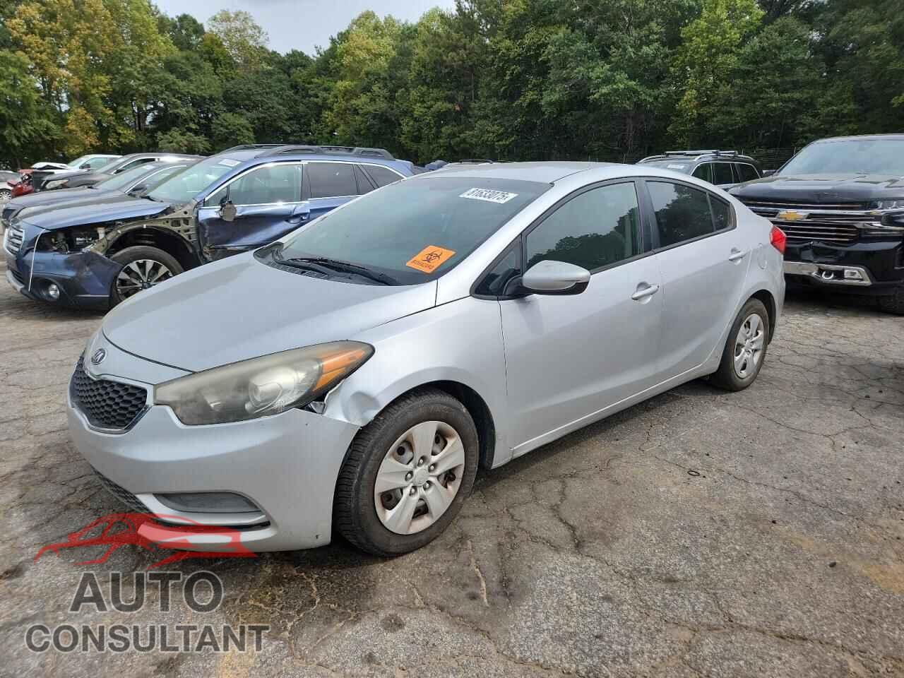 KIA FORTE 2015 - KNAFK4A69F5433596