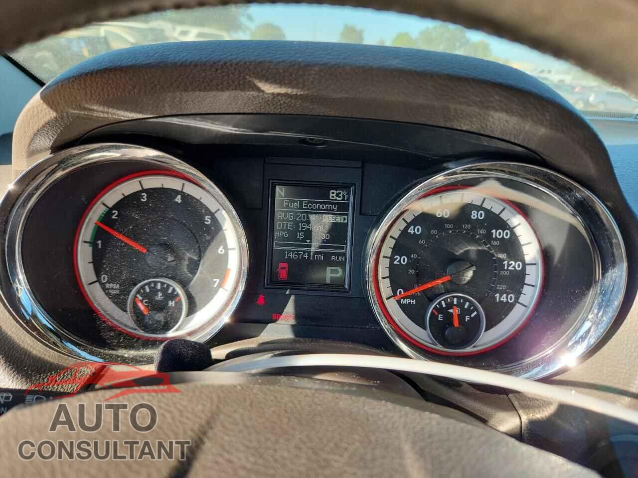 DODGE DURANGO 2012 - 1C4RDHAG4CC291661