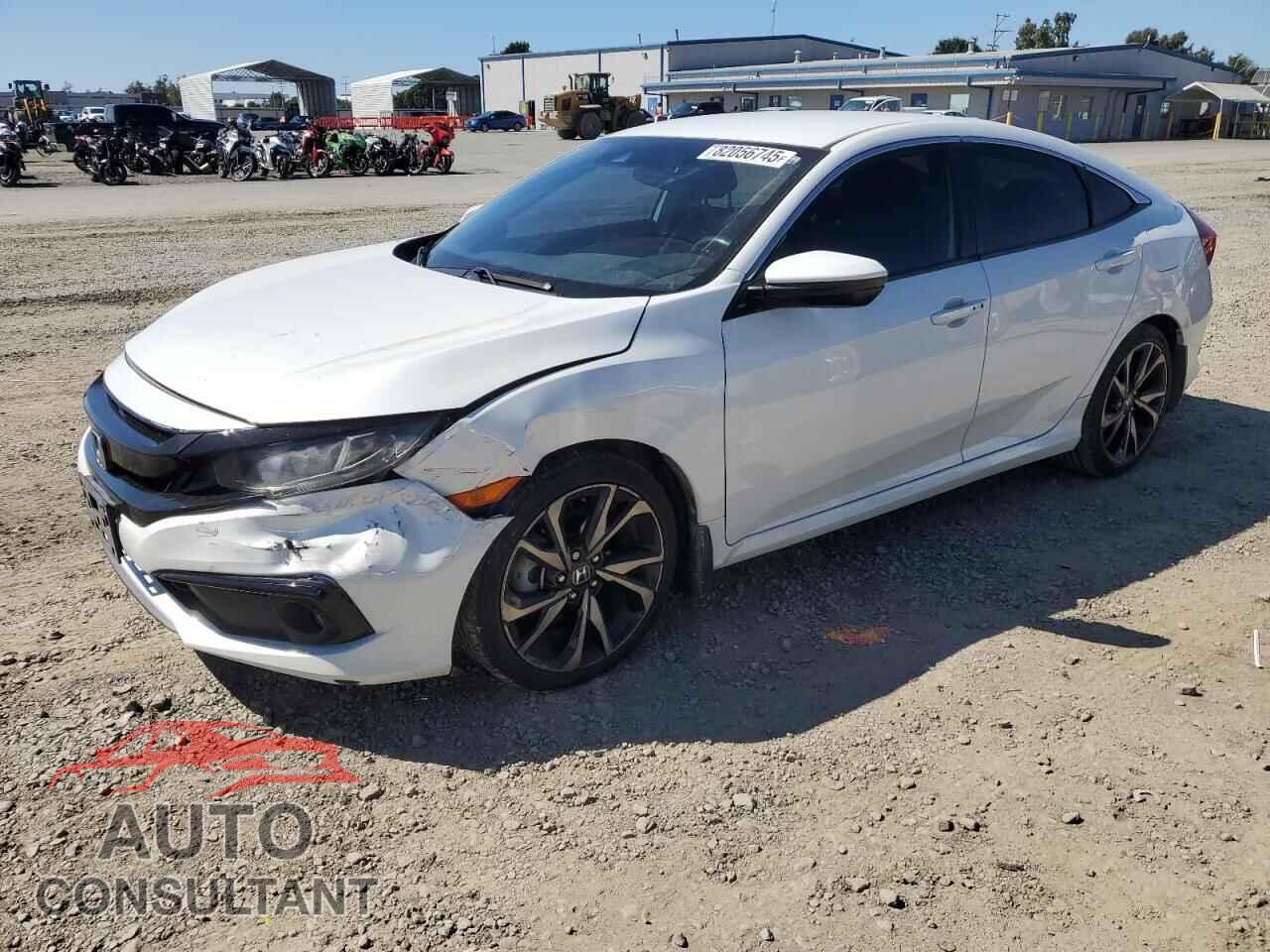 HONDA CIVIC 2019 - 2HGFC2F87KH544134