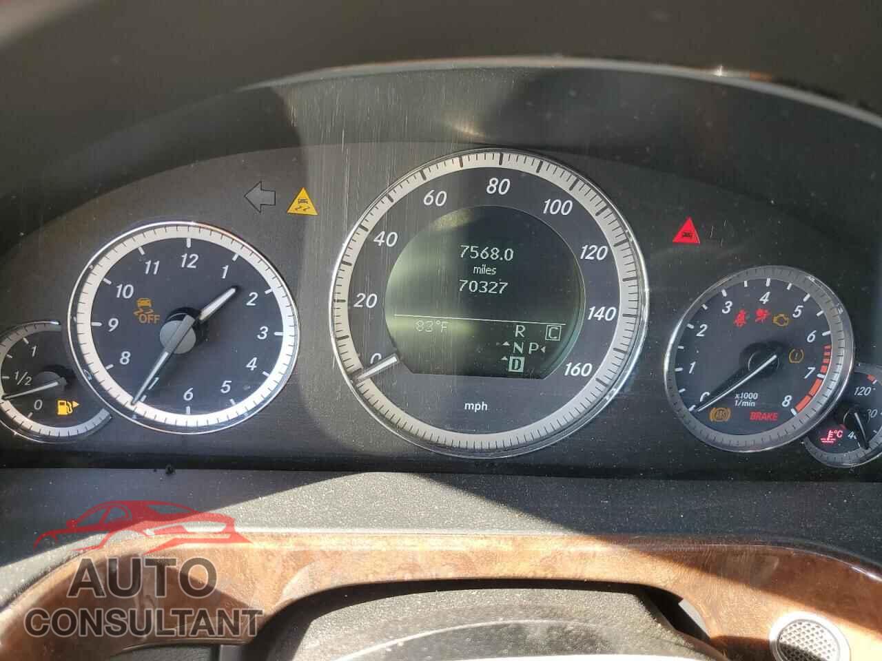 MERCEDES-BENZ E-CLASS 2010 - WDDHF8HB1AA180757
