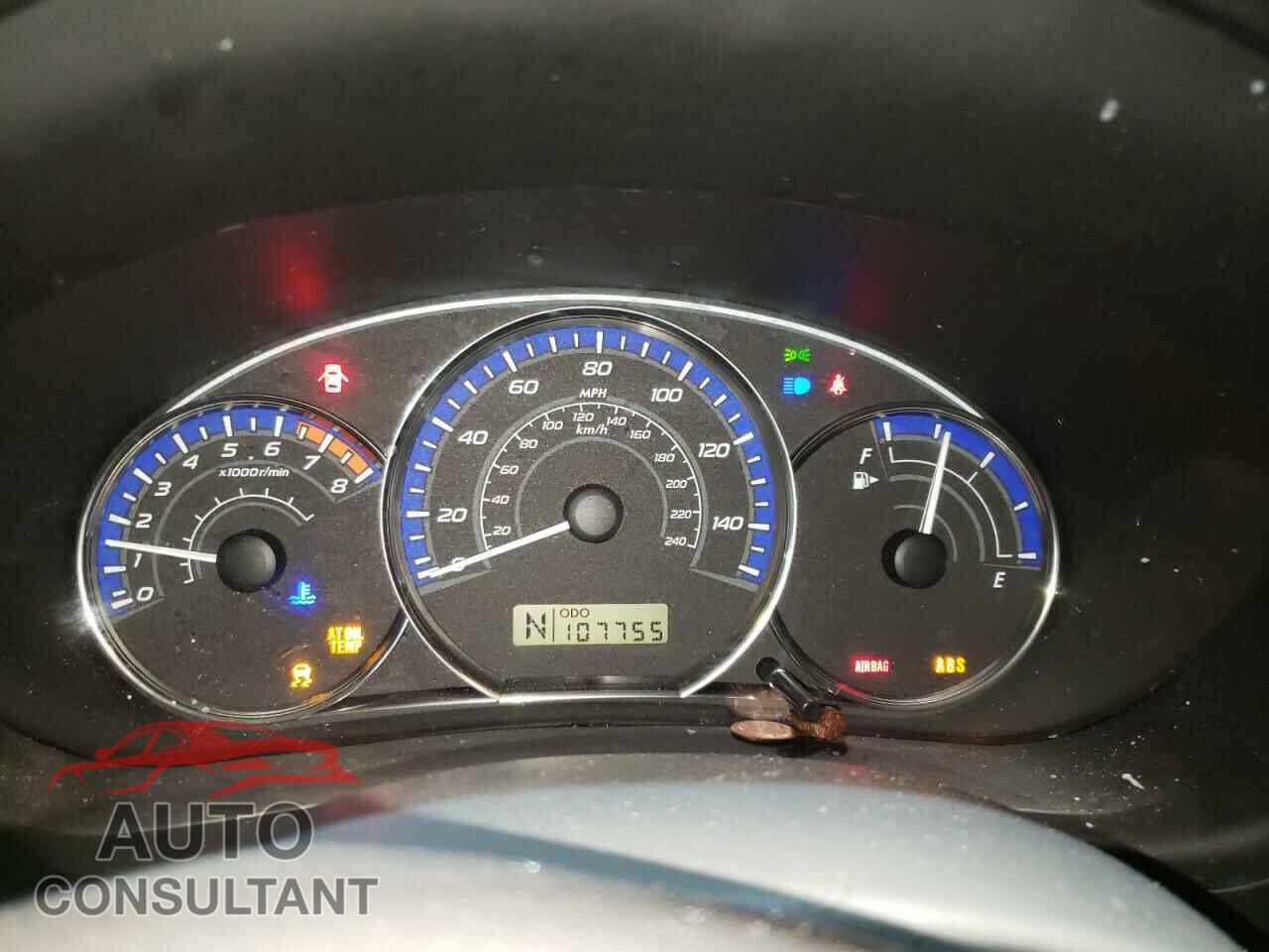 SUBARU FORESTER 2012 - JF2SHABC1CH449287