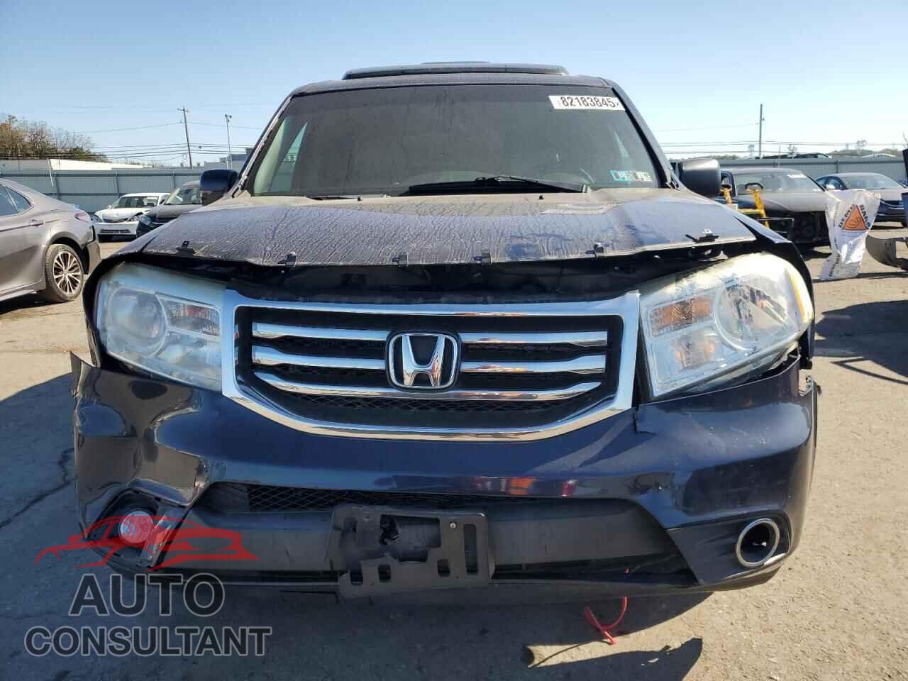 HONDA PILOT 2012 - 5FNYF4H59CB025008