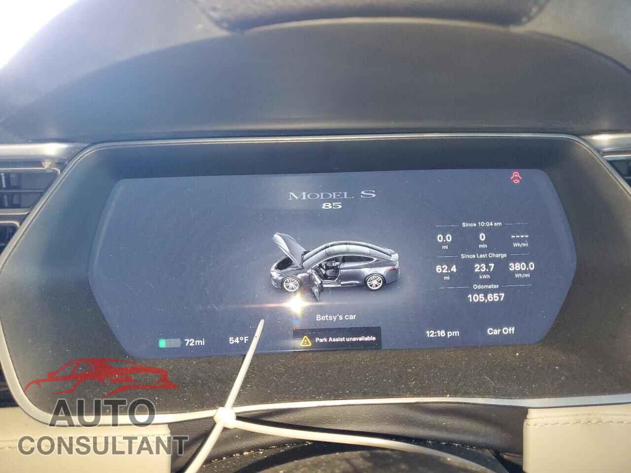 TESLA MODEL S 2014 - 5YJSA1H15EFP61124