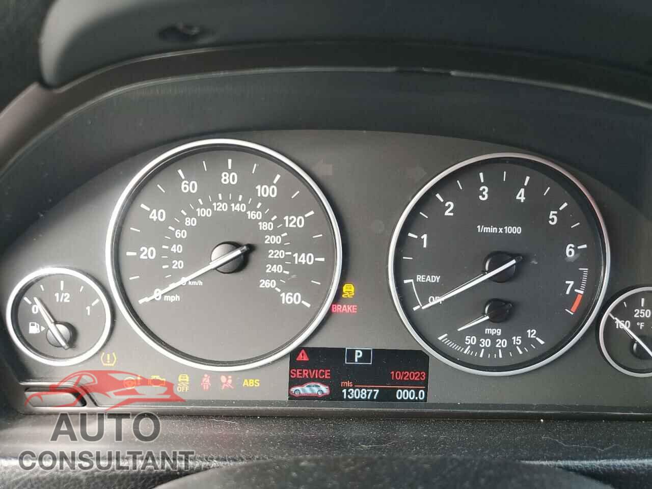 BMW 3 SERIES 2013 - WBA3C1C57DF441187