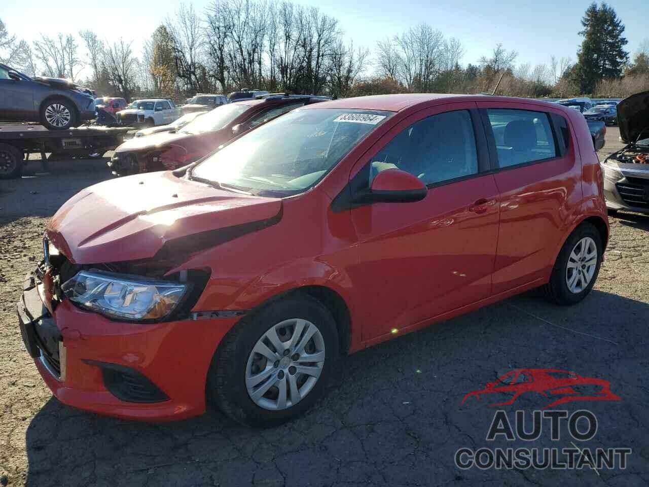 CHEVROLET SONIC 2020 - 1G1JG6SB1L4114841