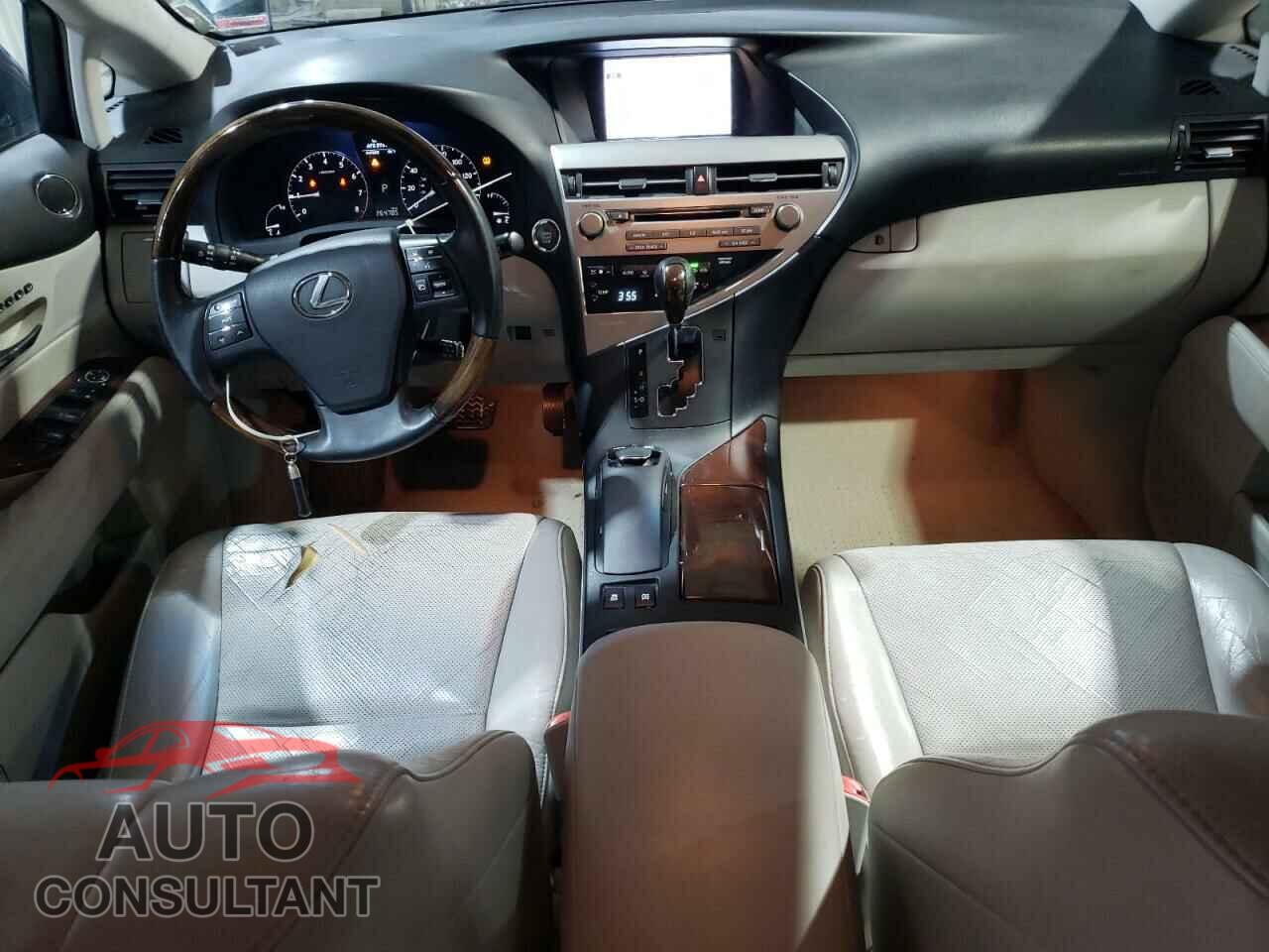 LEXUS RX350 2012 - 2T2BK1BA2CC138417