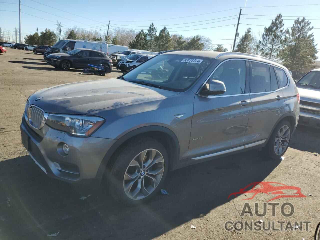 BMW X3 2017 - 5UXWX9C53H0T09988