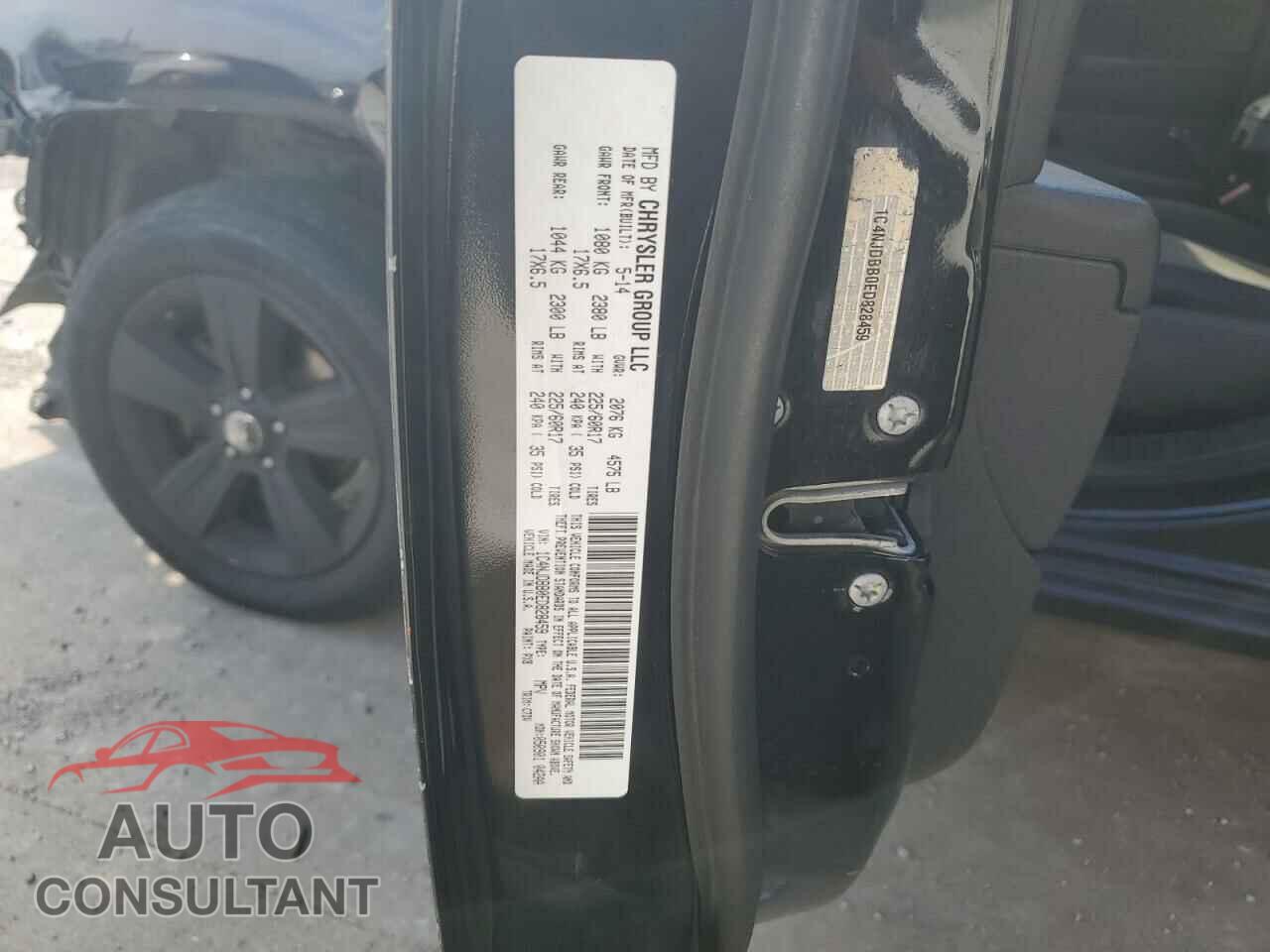 JEEP COMPASS 2014 - 1C4NJDBB0ED828459