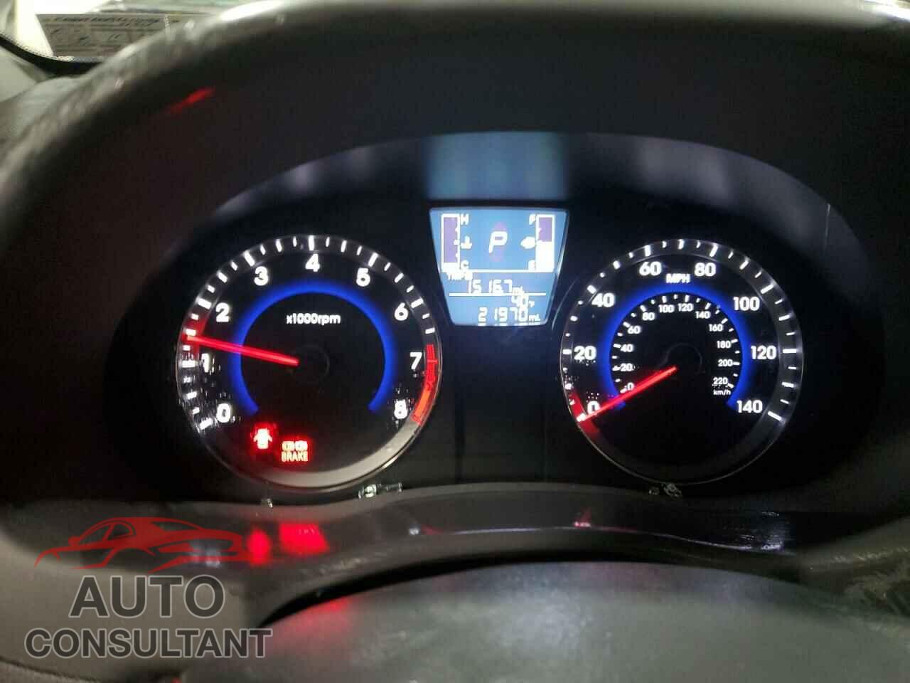 HYUNDAI ACCENT 2016 - KMHCT4AE8GU138566