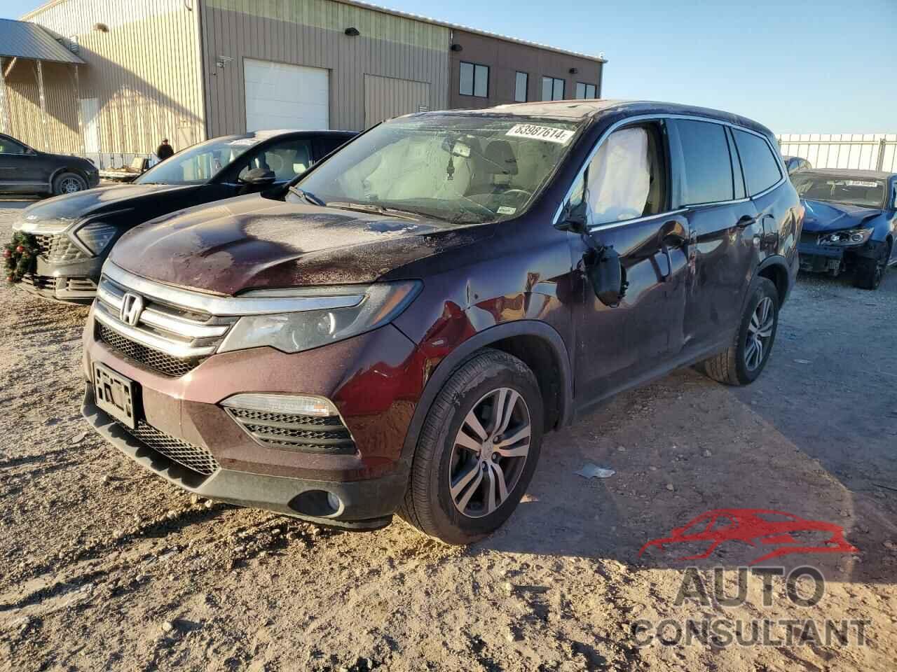 HONDA PILOT 2017 - 5FNYF6H52HB084386