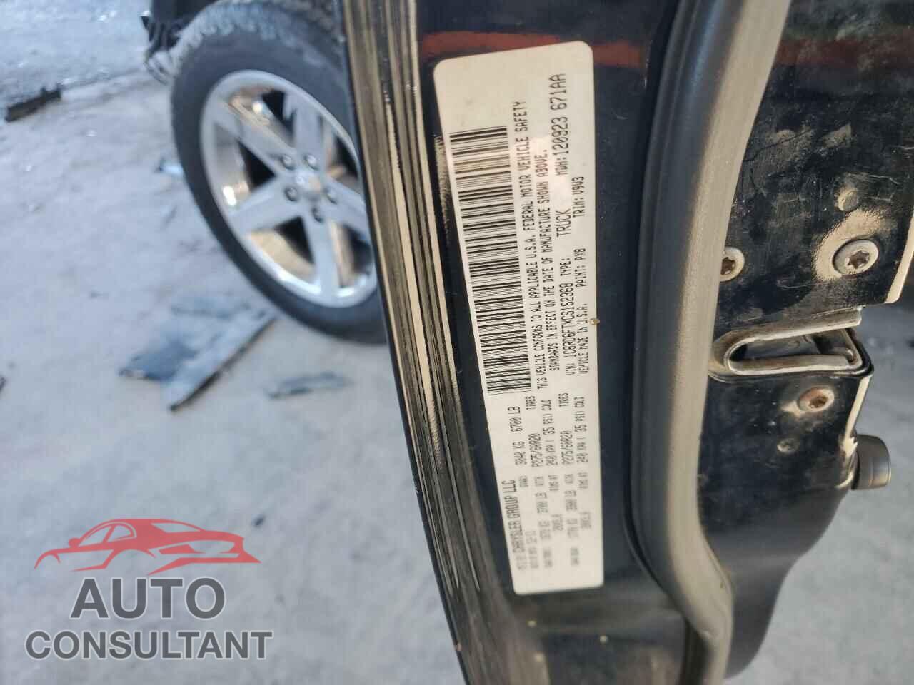 DODGE RAM 1500 2012 - 1C6RD6FTXCS182368