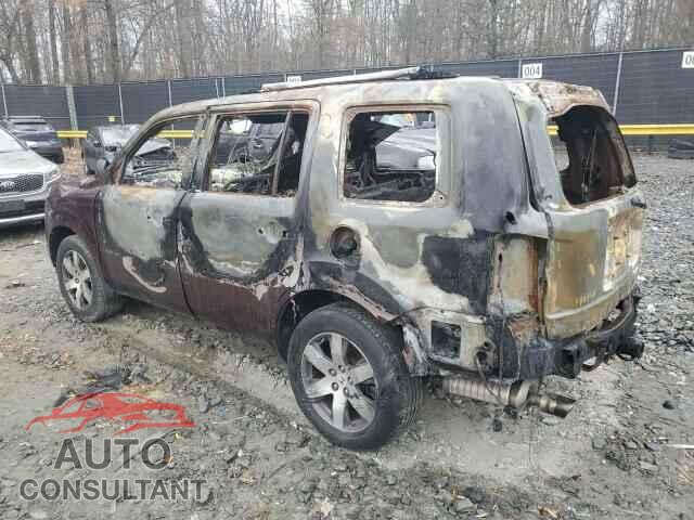 HONDA PILOT 2013 - 5FNYF4H92DB047890
