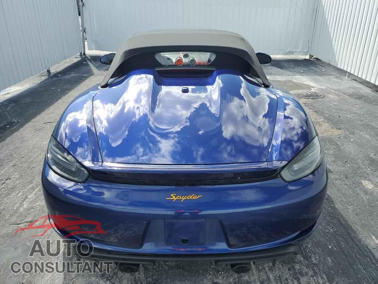 PORSCHE BOXSTER 2021 - WP0CC2A8XMS240221