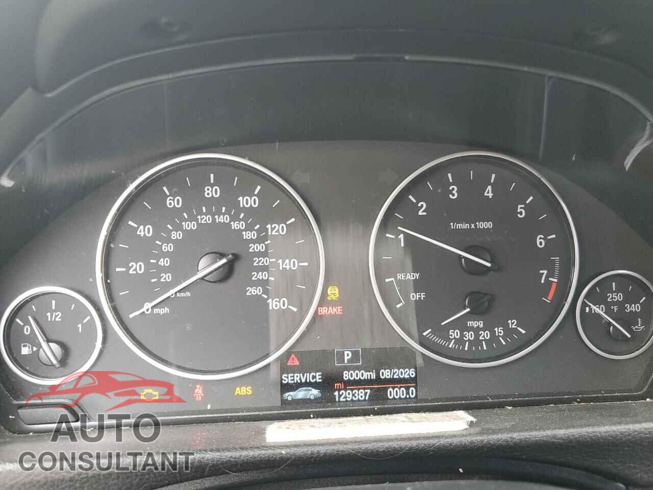 BMW 3 SERIES 2014 - WBA3C1C55EK116837