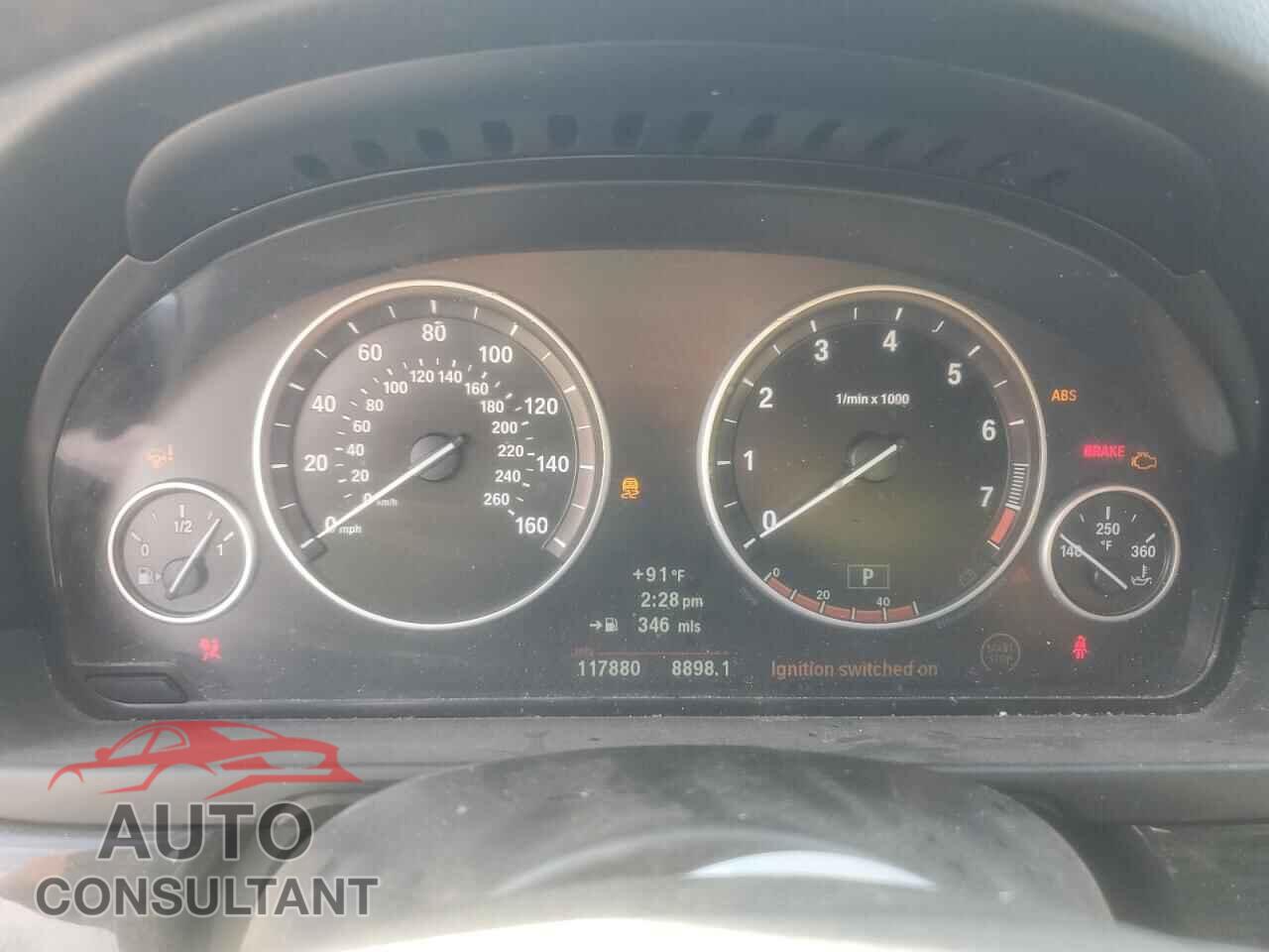 BMW 5 SERIES 2013 - WBAFR9C54DDX80706