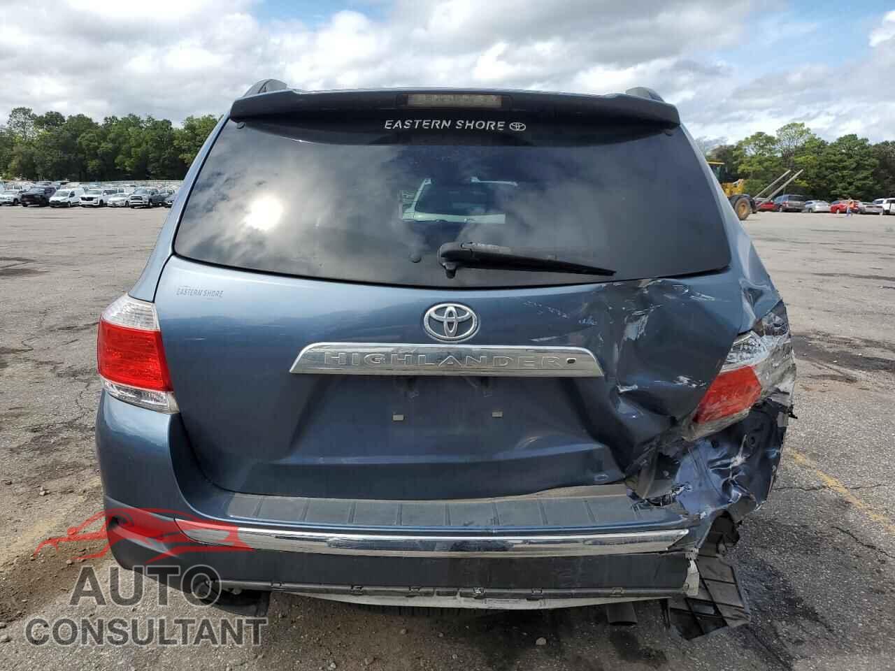 TOYOTA HIGHLANDER 2013 - 5TDYK3EH2DS134587