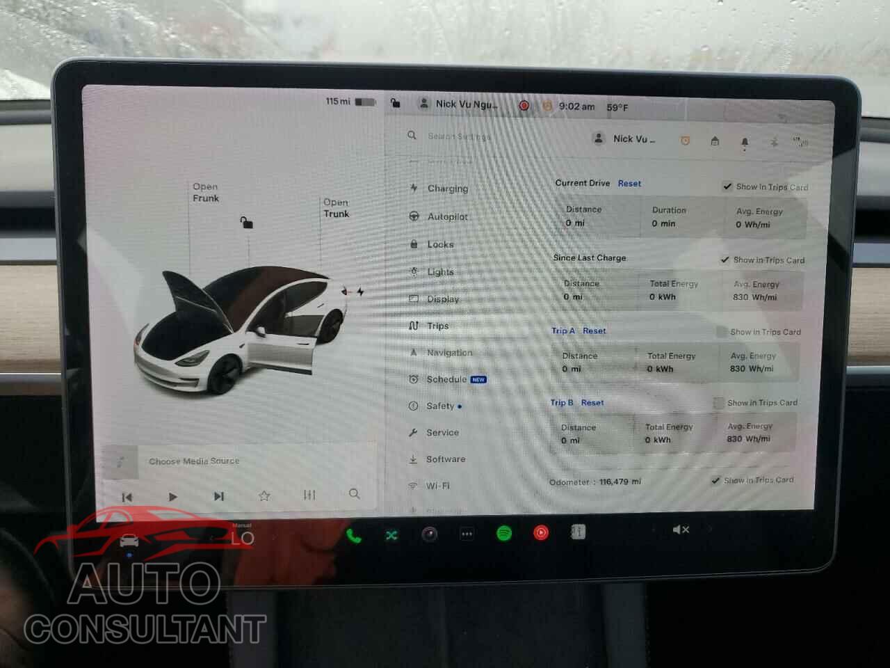 TESLA MODEL 3 2021 - 5YJ3E1EB8MF046827
