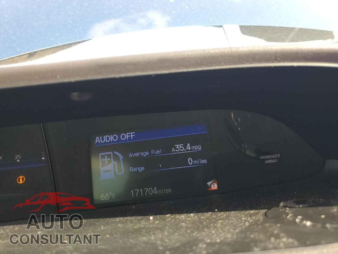 HONDA CIVIC 2012 - 19XFB2F95CE342965