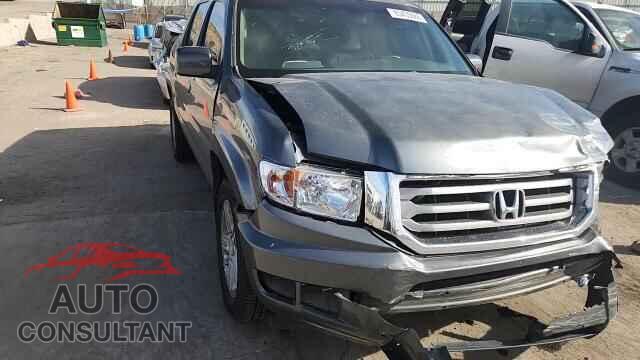 HONDA RIDGELINE 2012 - 5FPYK1F57CB452997