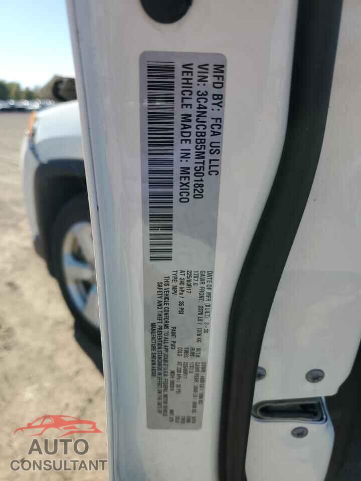 JEEP COMPASS 2021 - 3C4NJCBB5MT501820