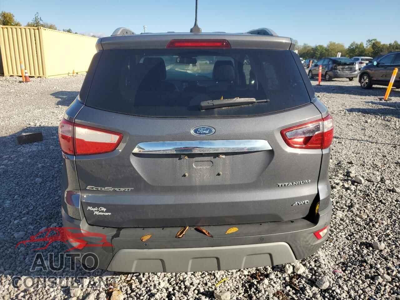 FORD ECOSPORT 2019 - MAJ6S3KL1KC281908