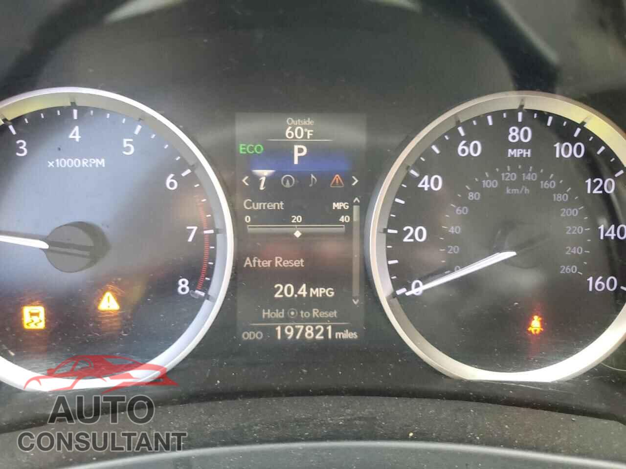 LEXUS IS 2015 - JTHBF1D29F5049376