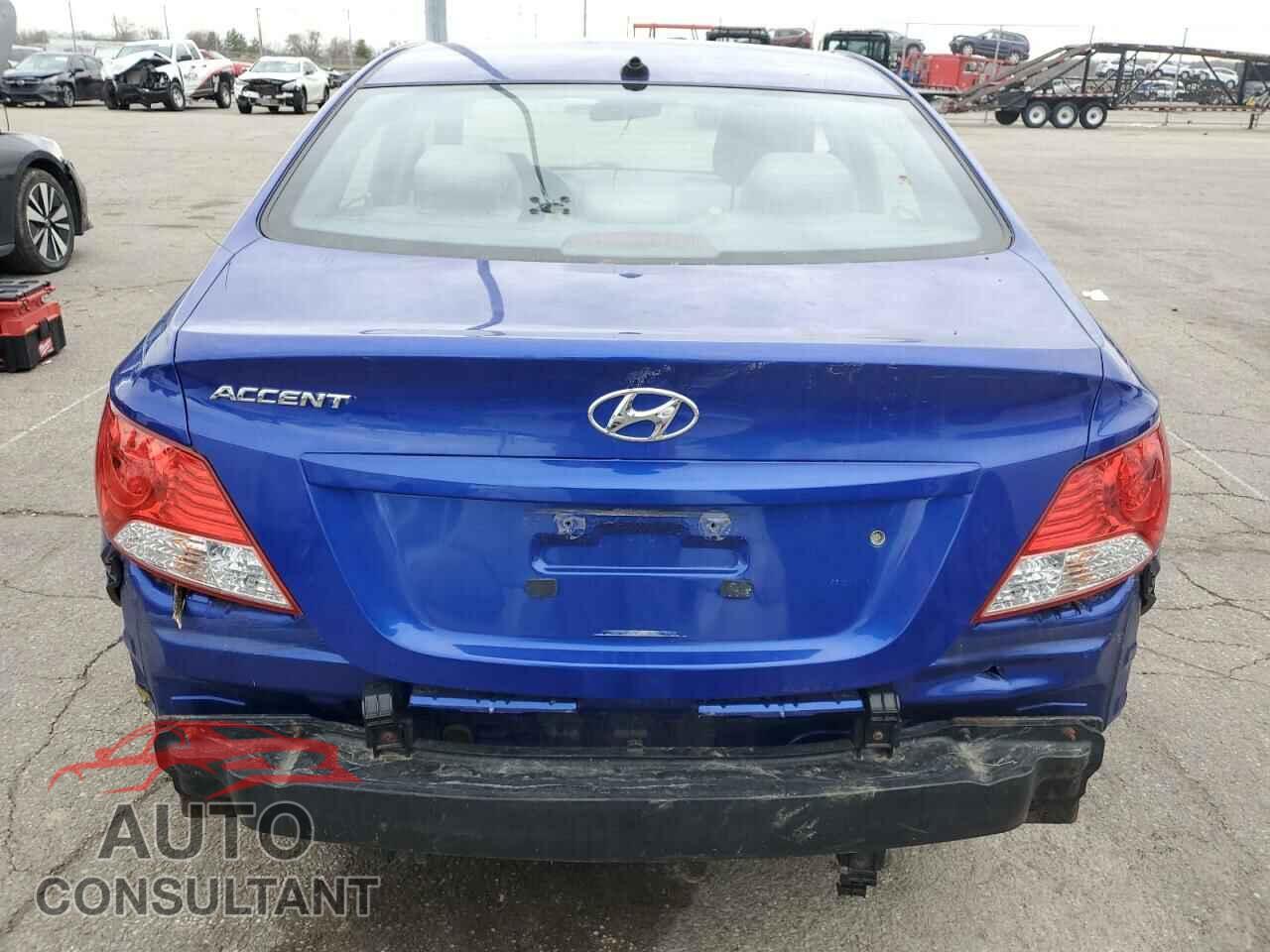 HYUNDAI ACCENT 2013 - KMHCU4AE7DU355356