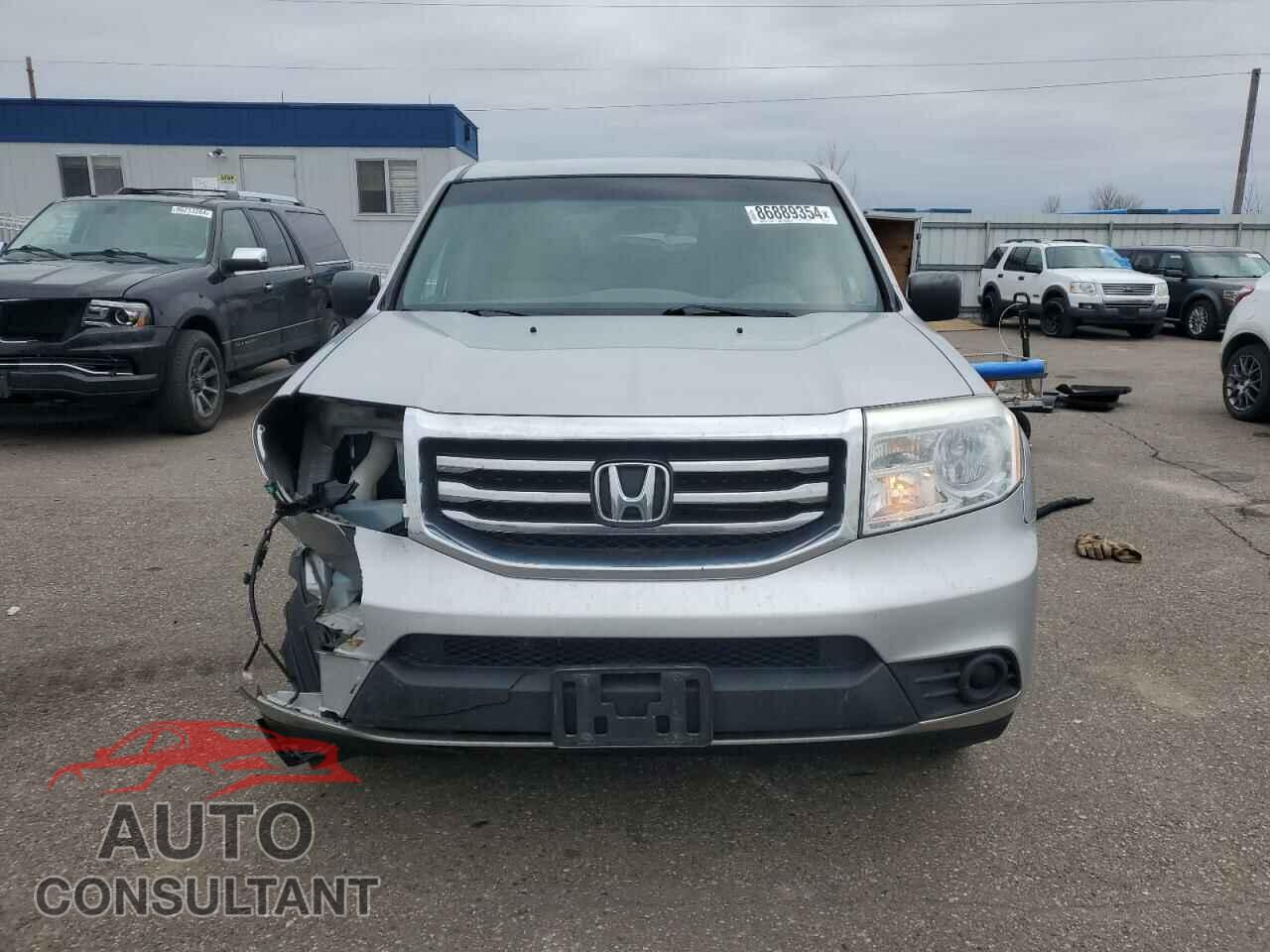 HONDA PILOT 2012 - 5FNYF4H24CB034933