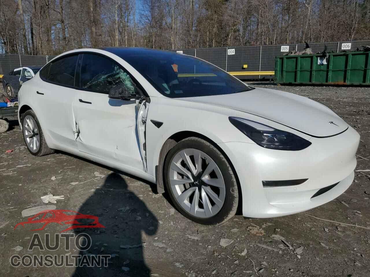 TESLA MODEL 3 2022 - 5YJ3E1EB1NF327191