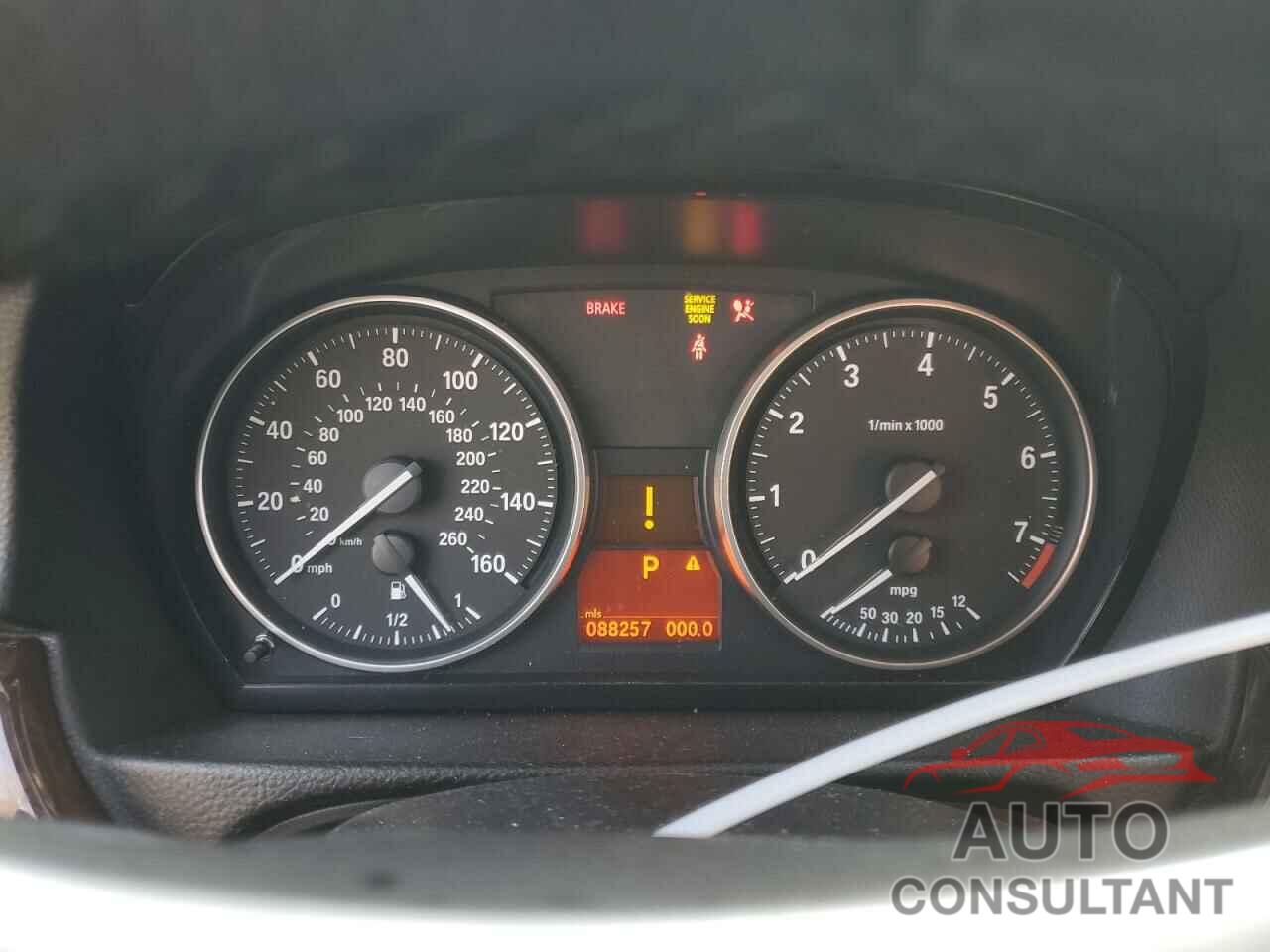 BMW 3 SERIES 2009 - WBAPH77519NL85387