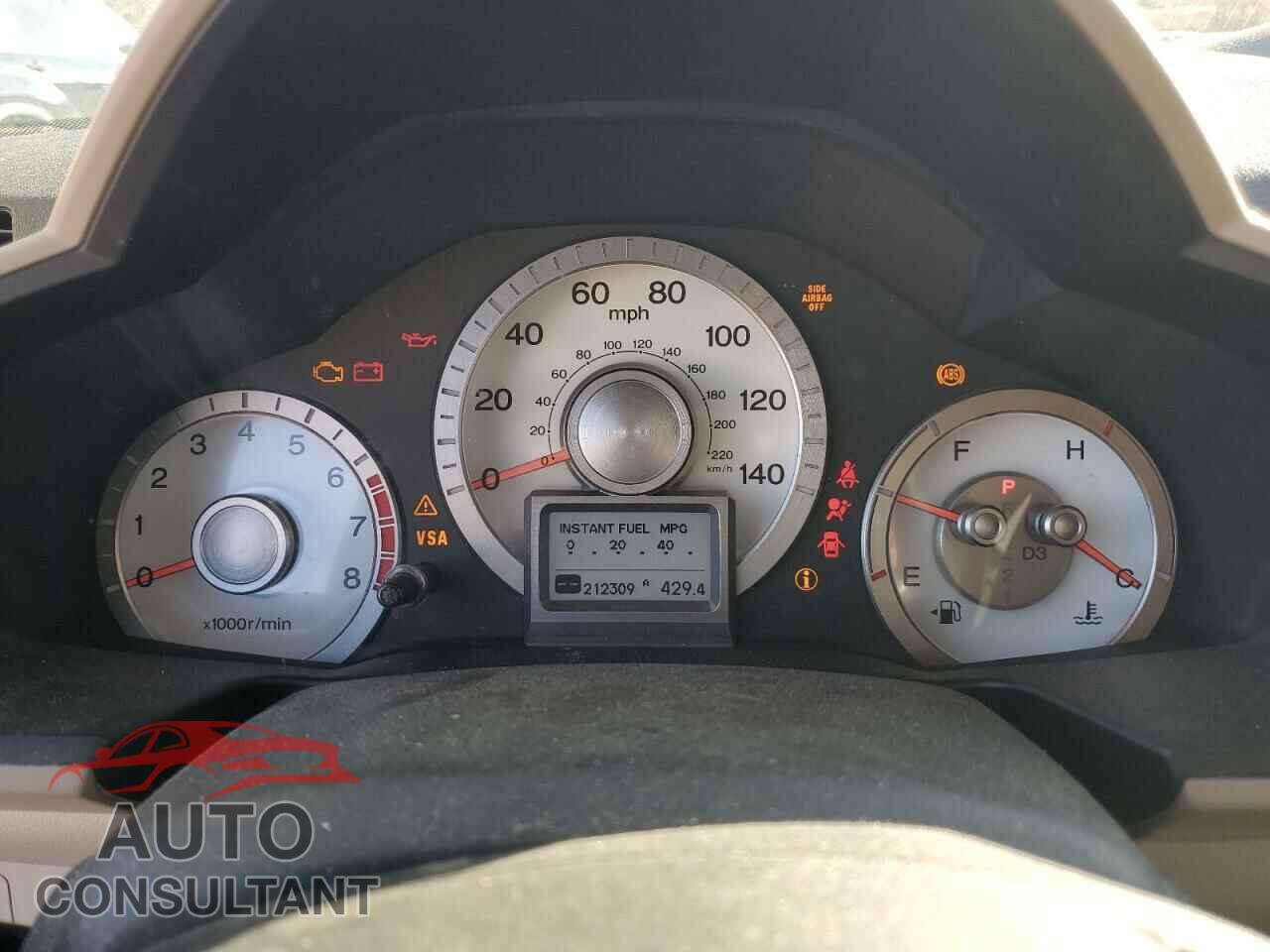 HONDA PILOT 2009 - 5FNYF48939B015781