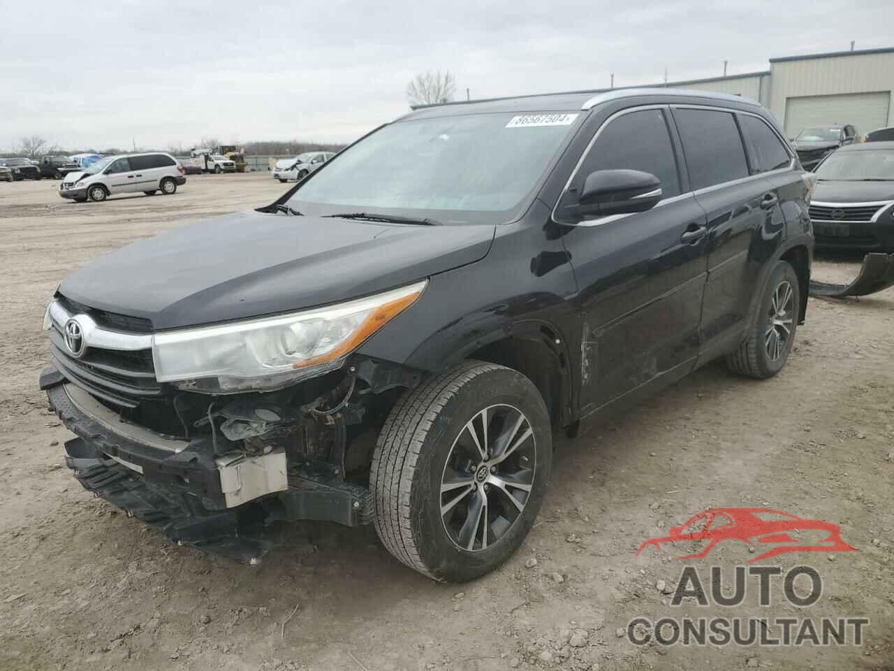 TOYOTA HIGHLANDER 2016 - 5TDKKRFH0GS505676