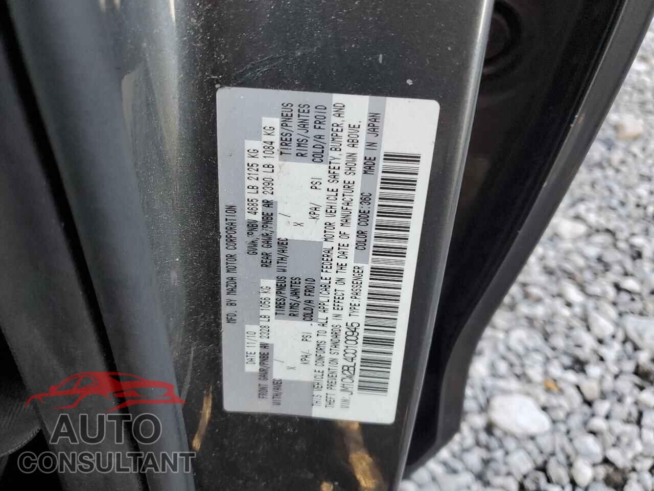 MAZDA 5 2012 - JM1CW2BL4C0100945